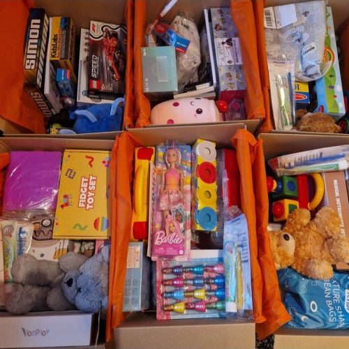 inside boxes